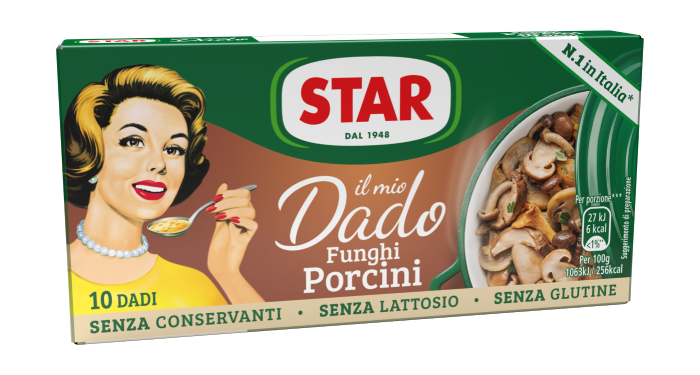 Dado Star Funghi Porcini x 10 100 gr