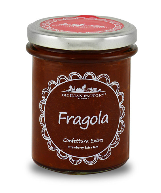 Mermelada de fresa 240 gr Sicilian Factory