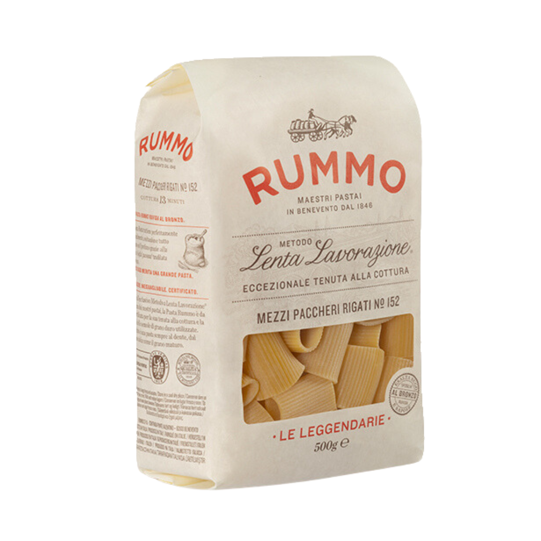 Mezzi Paccheri rigati N 152 Rummo 500 gr