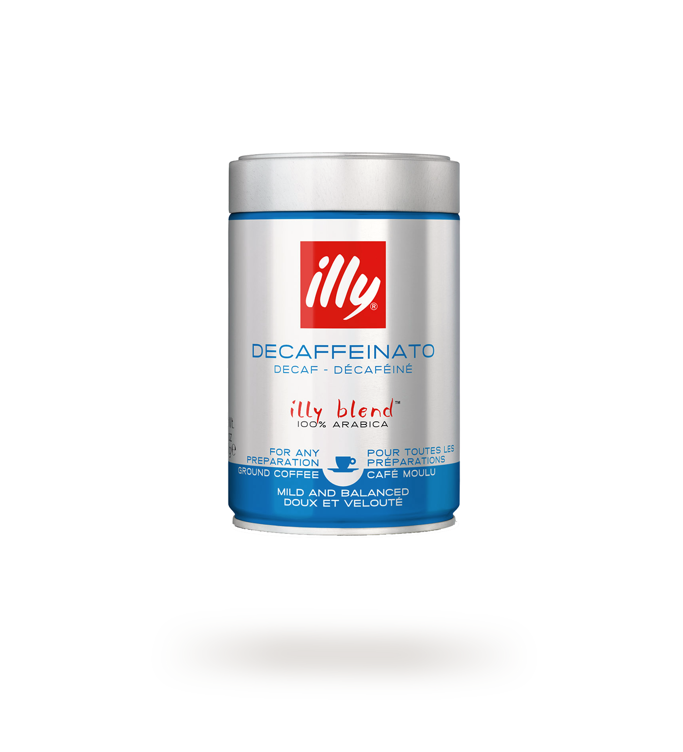 Café molido ILLY Descafeinado 250 gr