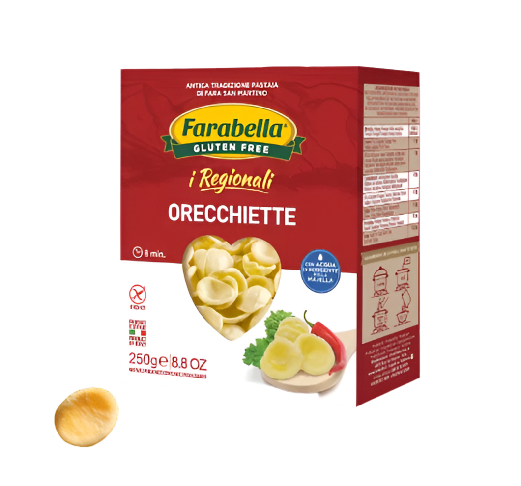 Orecchiette SIN GLUTEN Farabella 250 gr
