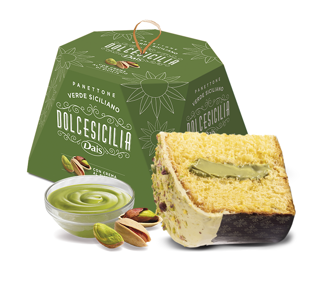 Panettone al Pistacchio Dais 800 g