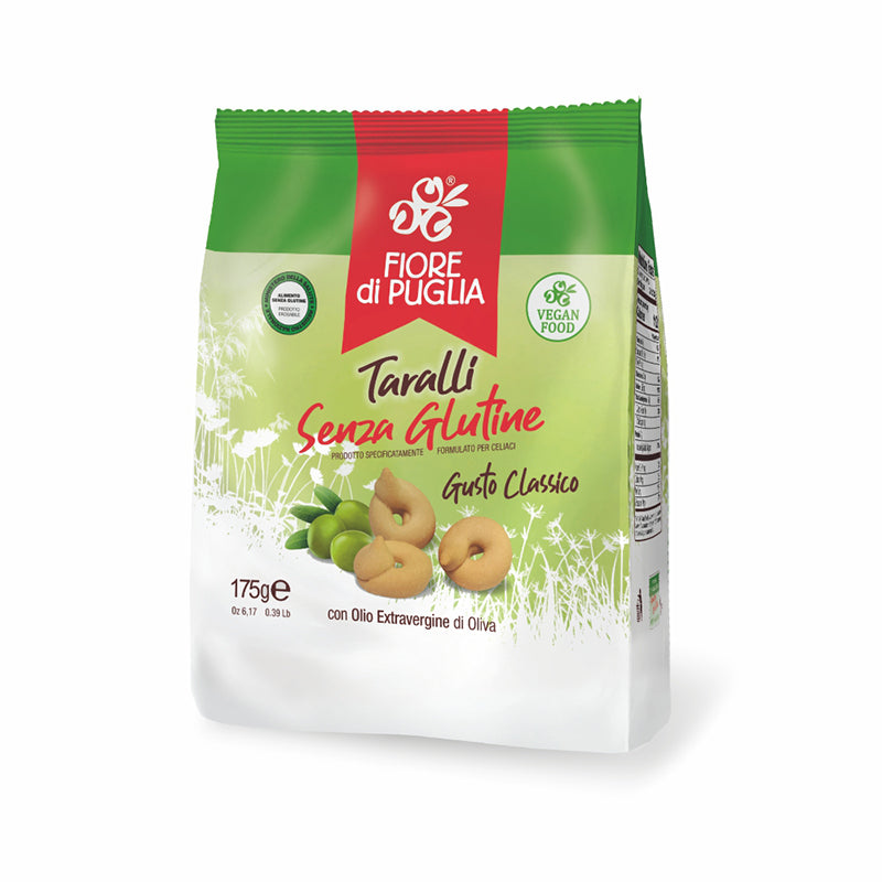 Taralli Classici 175 gr Fiore d’Apulia SIN GLUTEN