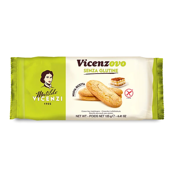 Savoiardi SIN GLUTEN - SIN LACTOSA 125 gr Matilde Vicenzi