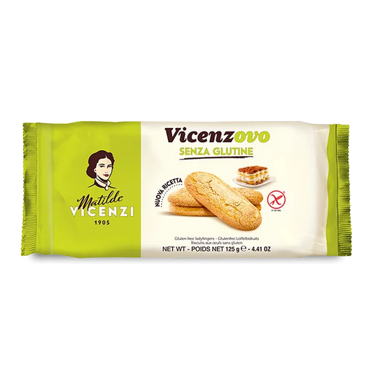 Savoiardi SIN GLUTEN - SIN LACTOSA 125 gr Matilde Vicenzi