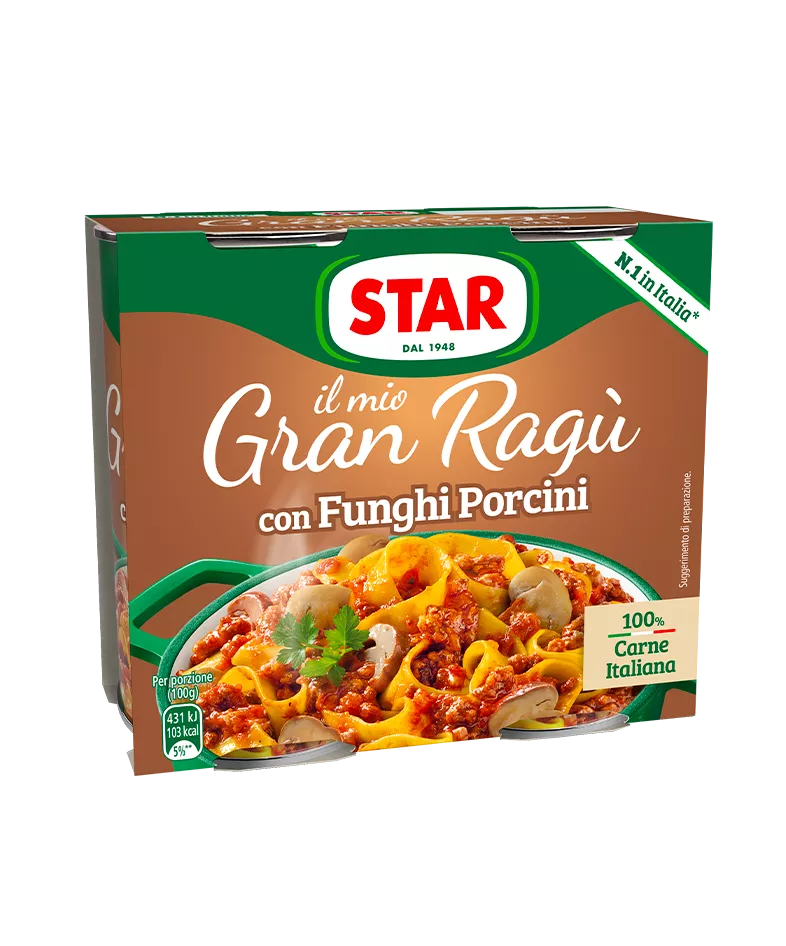 Gran Ragú Star Funghi Porcini 180 gr