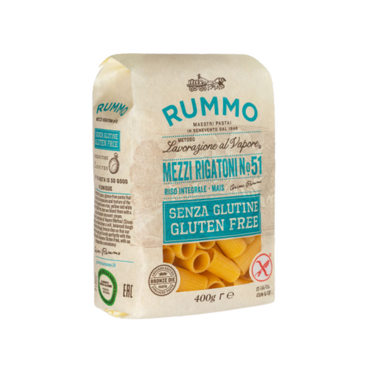 Mezzi rigatoni Rummo SIN GLUTEN 400 gr