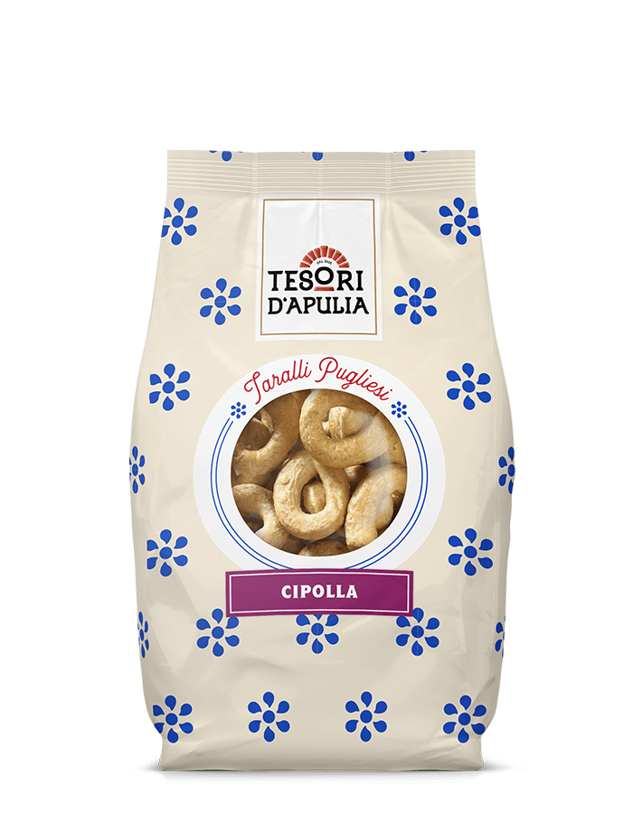 Taralli pugliesi alla Cipolla 400 gr