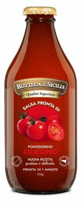 Salsa pronta di Ciliegino 330 g Bottega di Sicilia