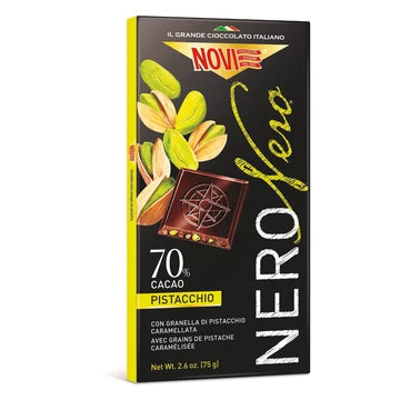Nero Nero con Pistacchio Croccante Novi 75g