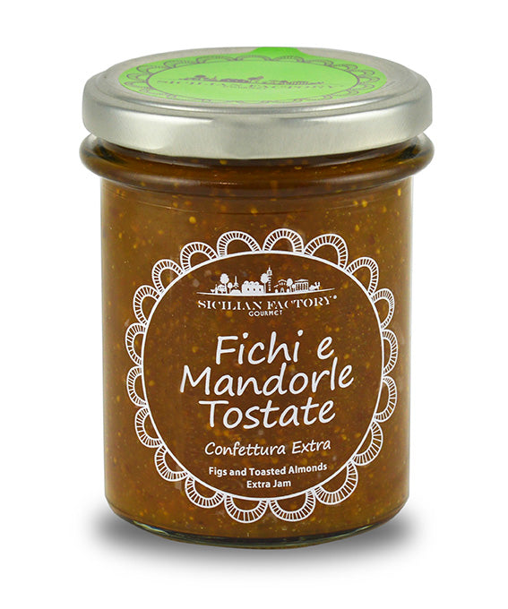 Mermelada de Higos y Almendras 240 gr Sicilian Factory