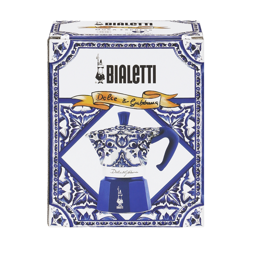 Moka Express Dolce&Gabbana Bialetti Blu Mediterraneo