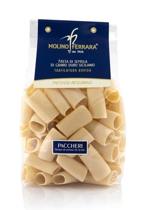 Pasta Artesanal Molino Ferrara Paccheri 500 g