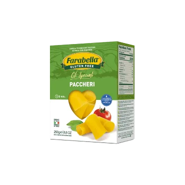 Paccheri SIN GLUTEN Farabella 250 gr