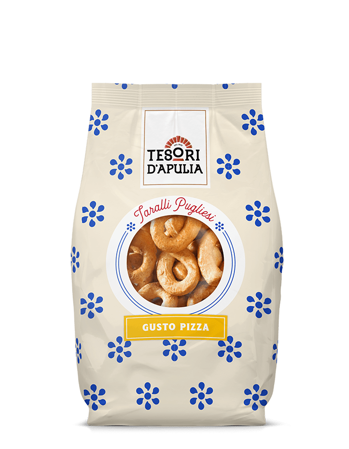 Taralli pugliesi alla Pizza 400 gr