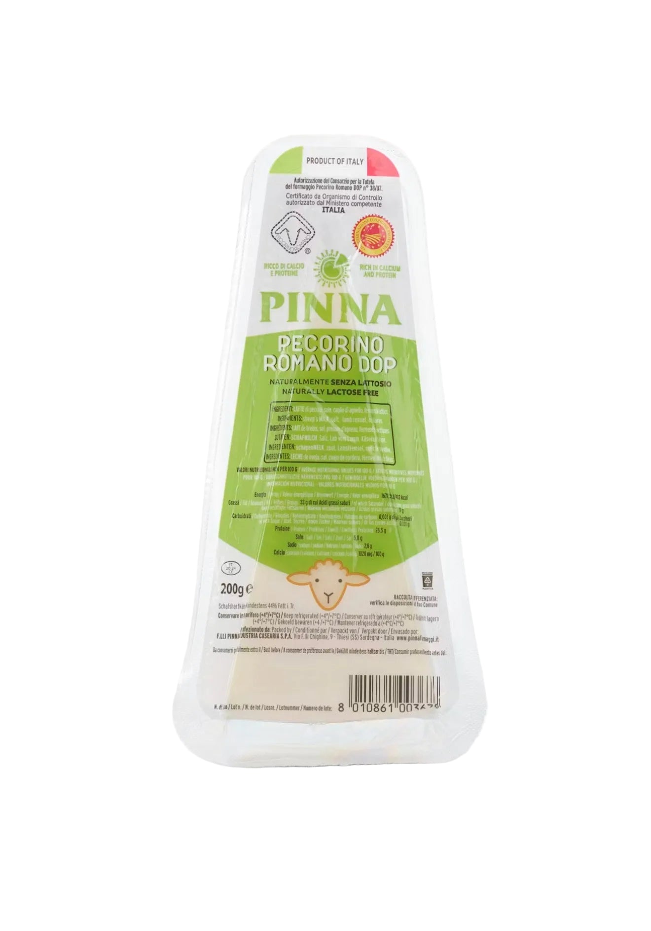 Pecorino Romano DOP 200g Pinna