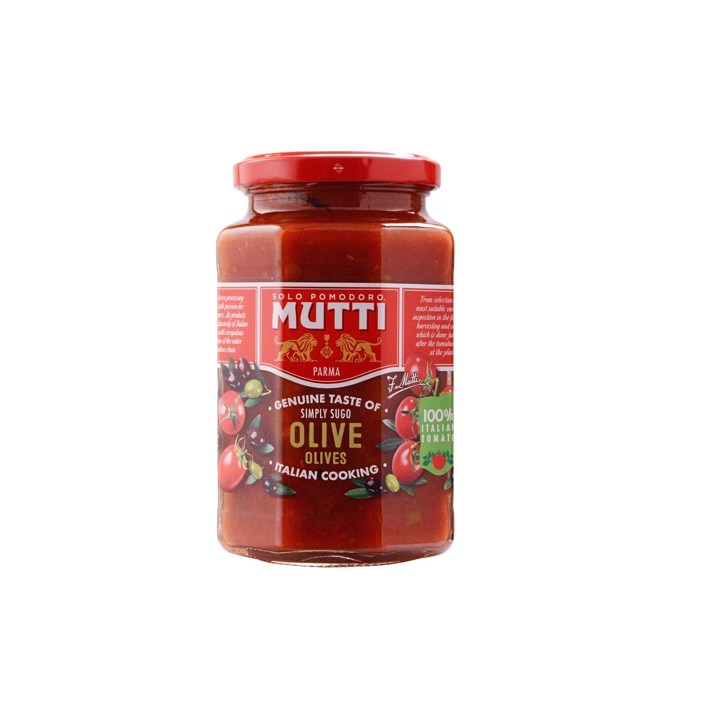 Sugo con Olive Mutti 400 gr