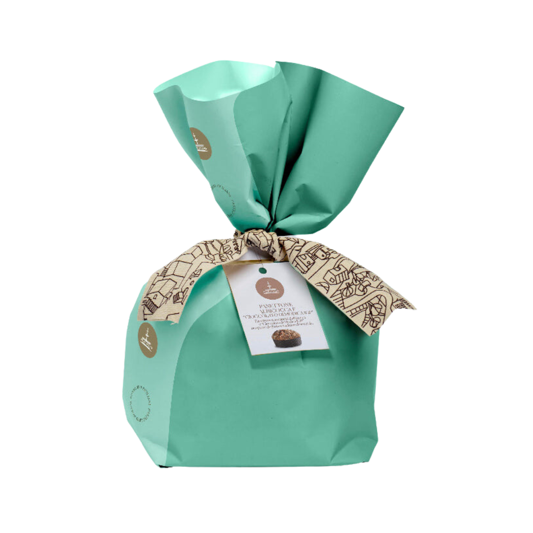 Panettone Artesanal Fiasconaro ALBARICOQUE Y CHOCOLATE 500 gr