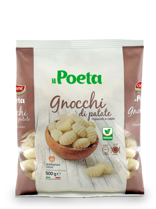 Gnocchi di patata rigati 500 gr Il Poeta