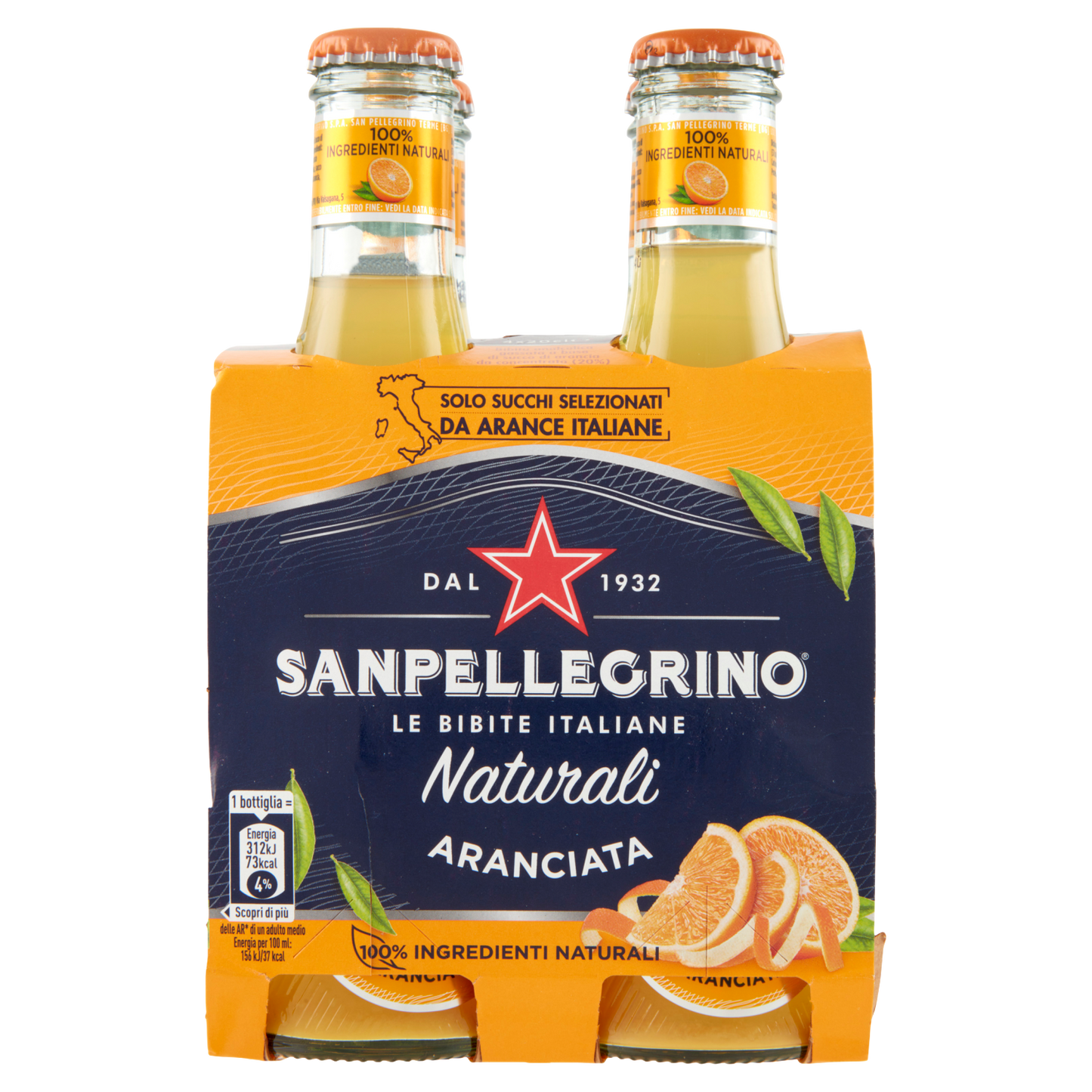 Aranciata San Pellegrino 4 x 20 cl