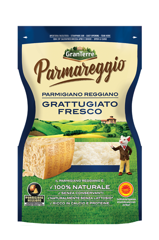 Parmigiano Reggiano rallado 100g Parmareggio