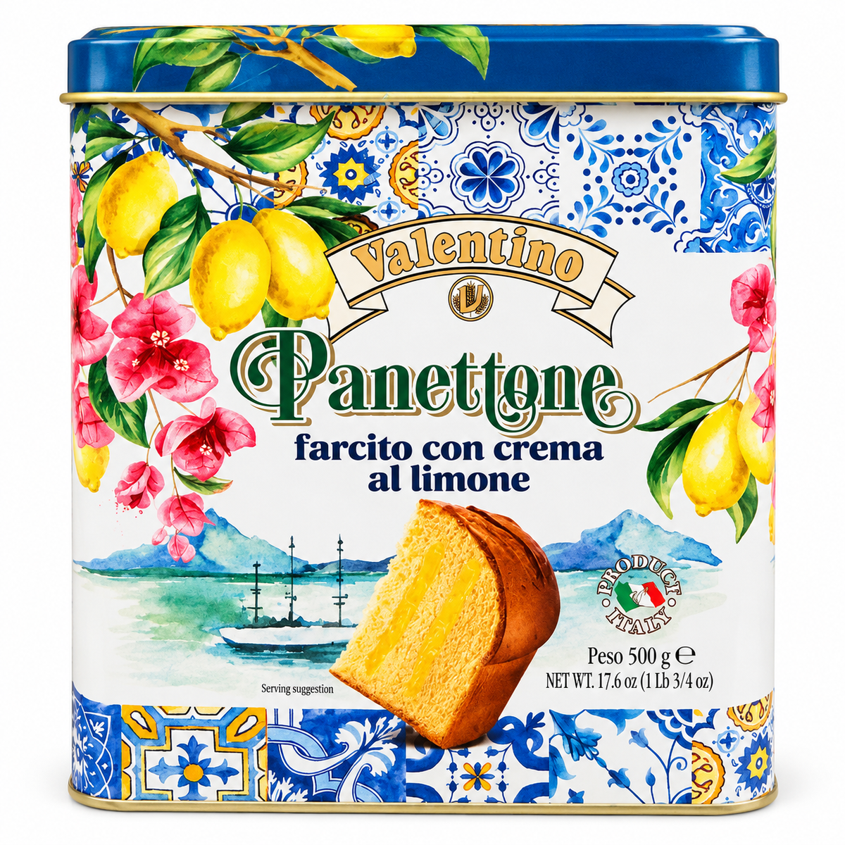 Panettone con crema de Limón Valentino 500 g
