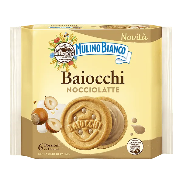 Baiocchi Nocciolatte 168 gr Mulino Bianco