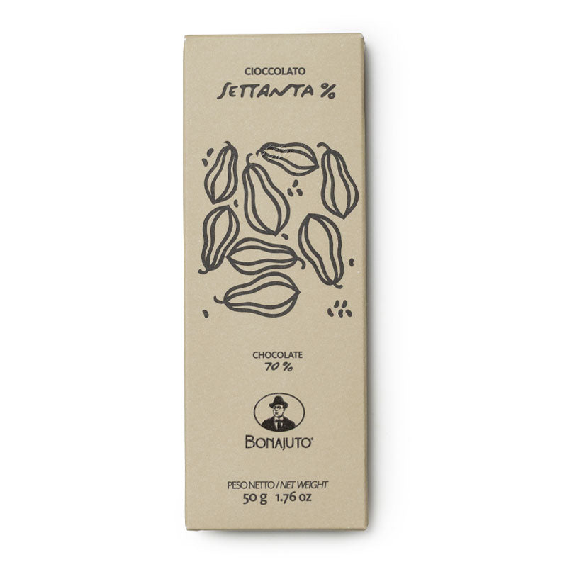Cioccolato 70% Bonajuto 50 g