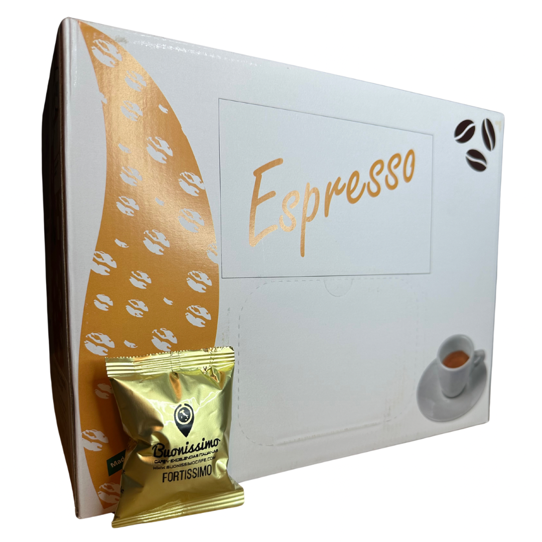 100 cápsulas compatibles BIALETTI®* Fortissimo