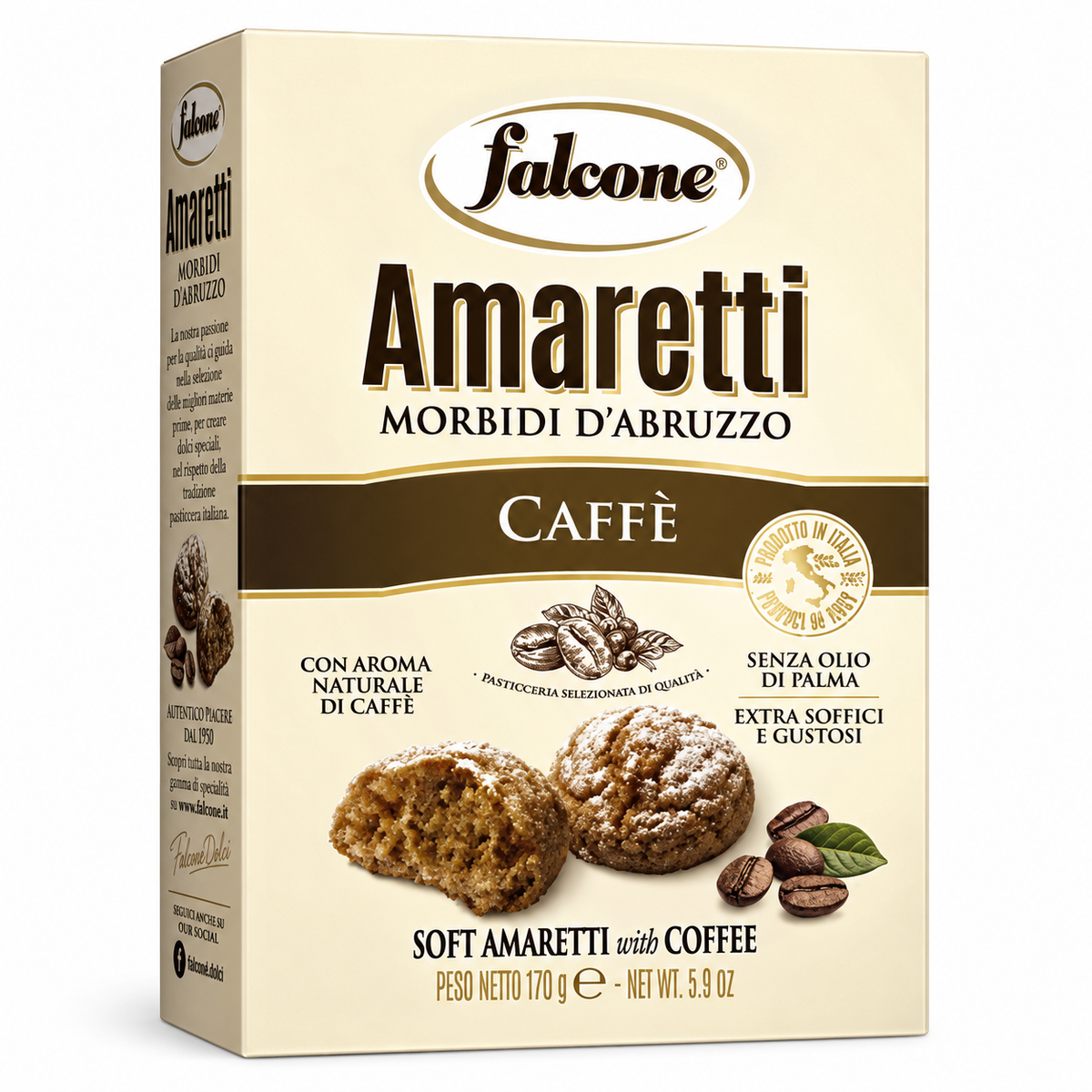 Amaretti al caffè 170g Falcone