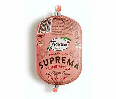 Mortadella Pallina di Suprema 150g Fiorucci