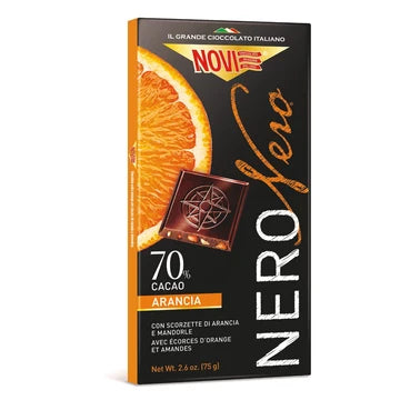 Nero Nero Arancia e Mandorle Novi 75g