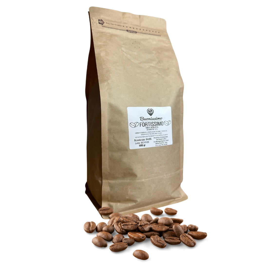Café en grano FORTISSIMO Buonissimo Café 1 kg