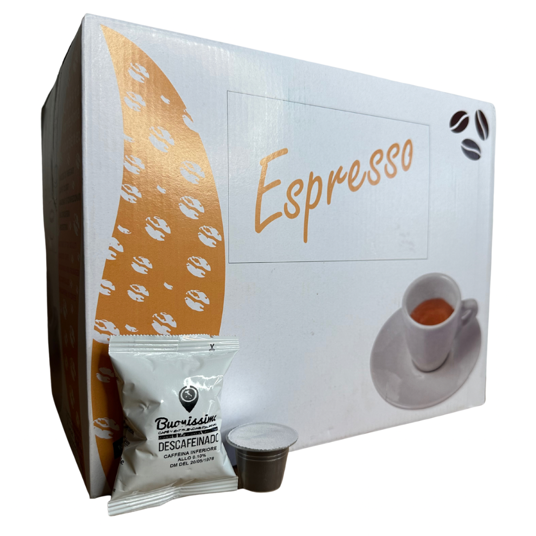 Café Descafeinado - Cápsulas de papel compatibles con Senseo