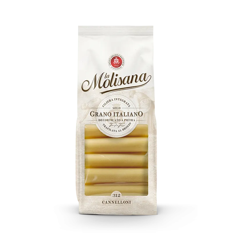 Cannelloni N 312 La Molisana 250 gr – Buonissimo Café y Excelencias  Italianas