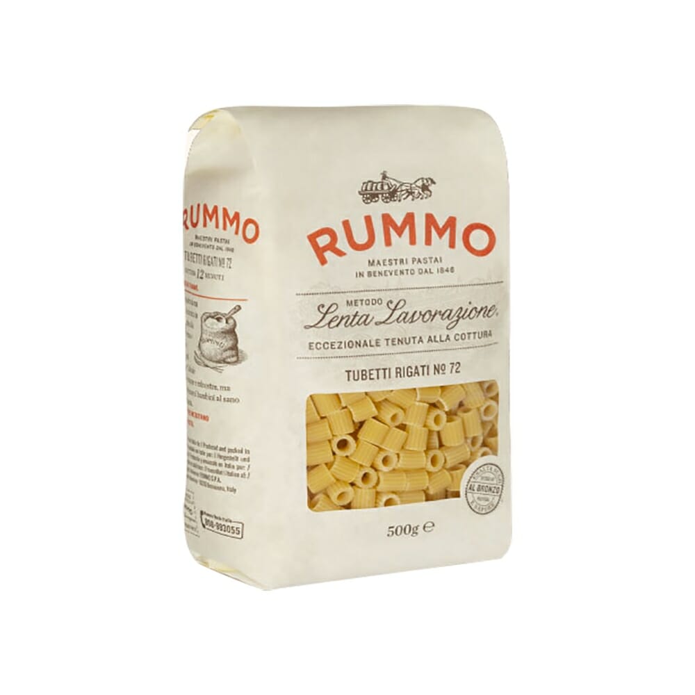 Tubetti Rigati N 72 Rummo 500 gr