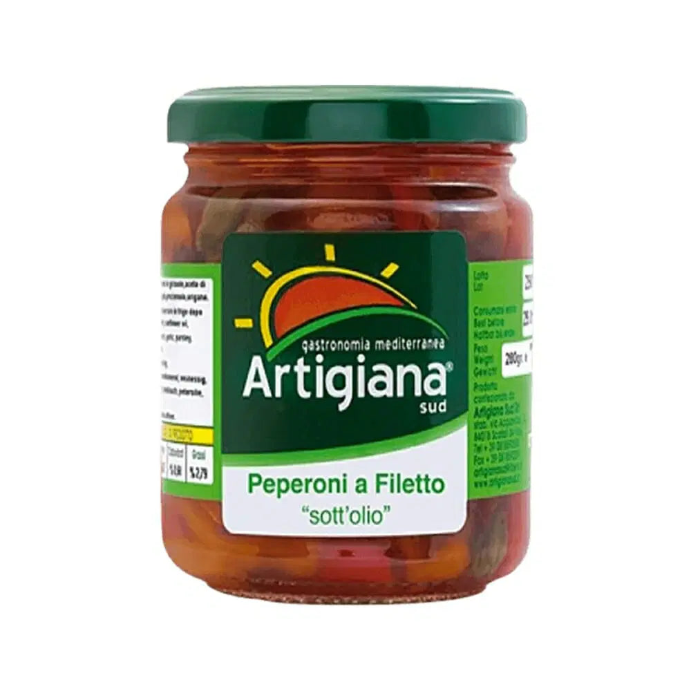 Peperoni a filetti Artigiana 280 gr