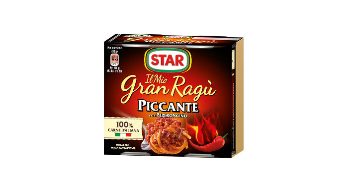 Gran Ragù Piccante Star 180 gr