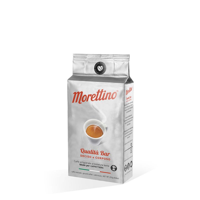 Café molido 100% Arabica Morettino 250 gr – Buonissimo Café y Excelencias  Italianas