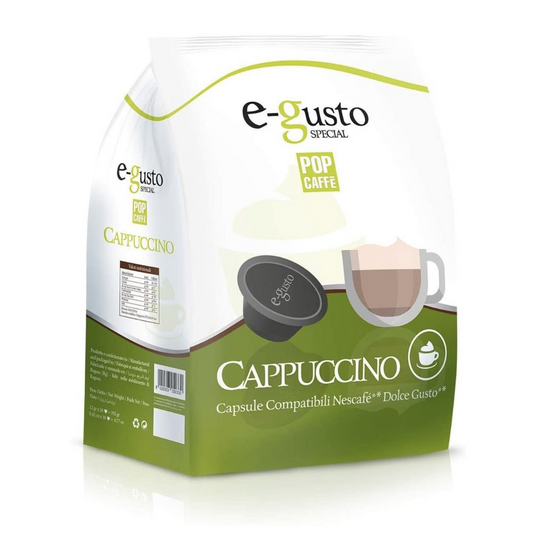 16 cápsulas CAPPUCCINO compatibles *DOLCE GUSTO Pop Caffè
