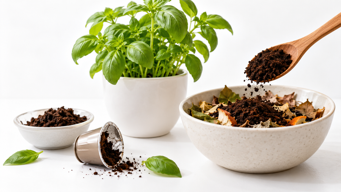 5 formas de reutilizar los posos de café en el jardín y el huerto