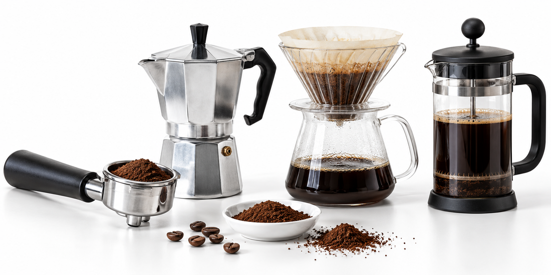 Molienda del café: cuál elegir para espresso, moka, filtro y French press