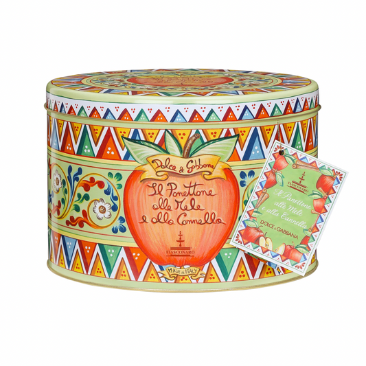 Panettone DOLCE&GABBANA de MANZANA Y CANELA Fiasconaro