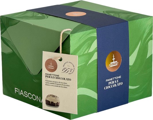 Panettone Artesanal Fiasconaro PERA Y CHOCOLATE