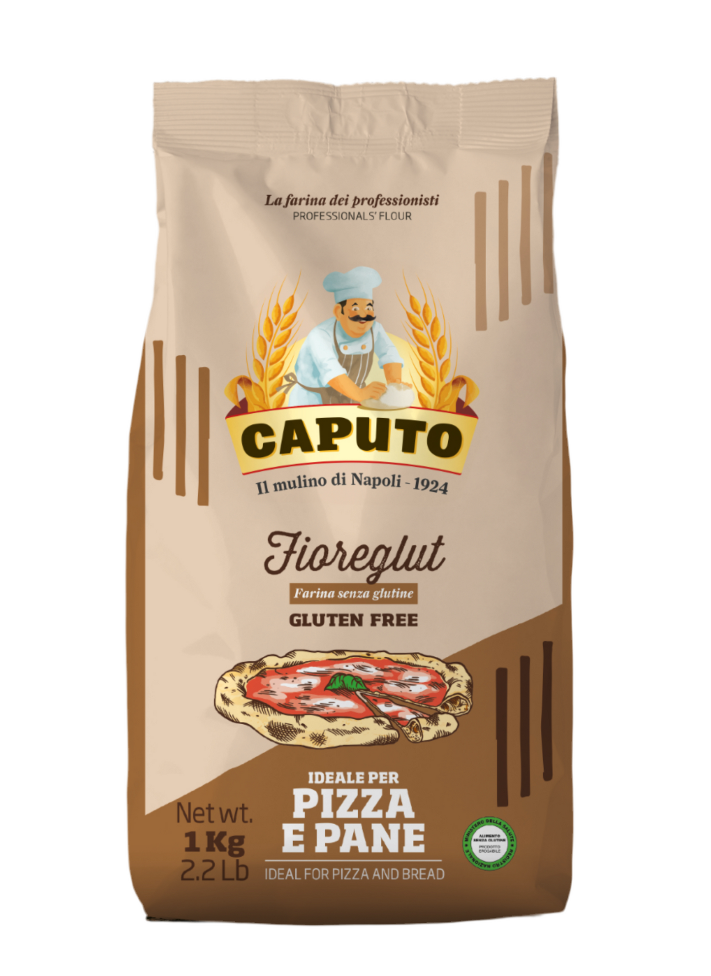 Farina Fioreglut Caputo 1 kg SIN GLUTEN