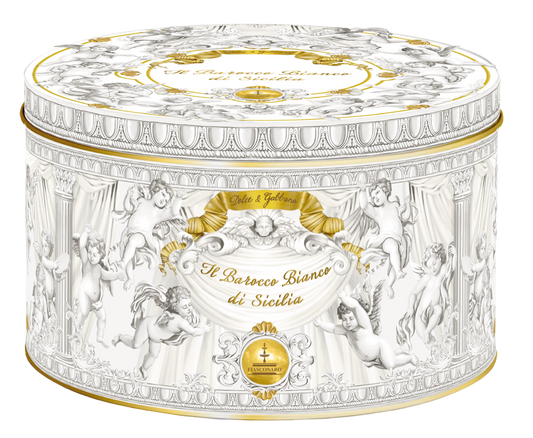 Panettone DOLCE&GABBANA Il Barocco Bianco di Sicilia Fiasconaro 1 Kg