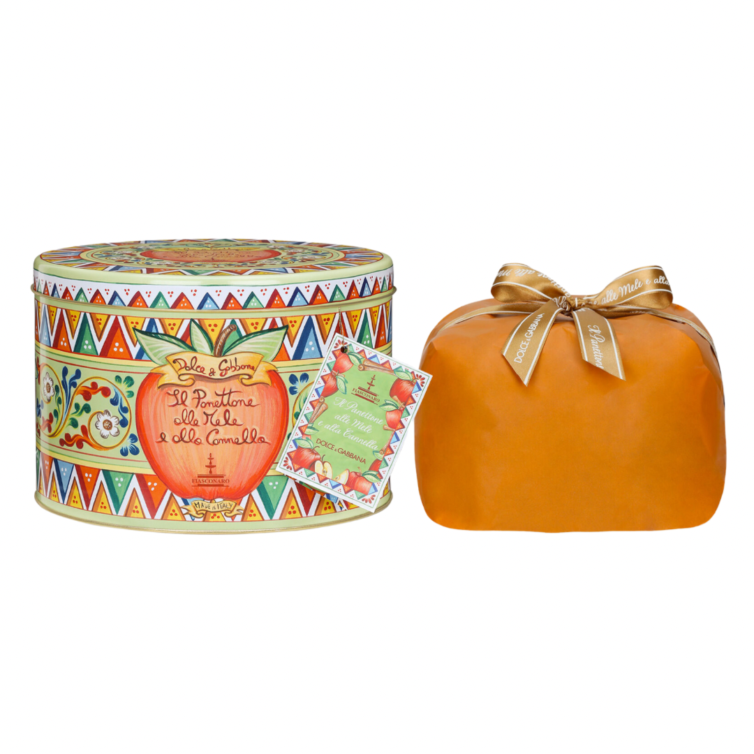 Panettone DOLCE&GABBANA de MANZANA Y CANELA Fiasconaro