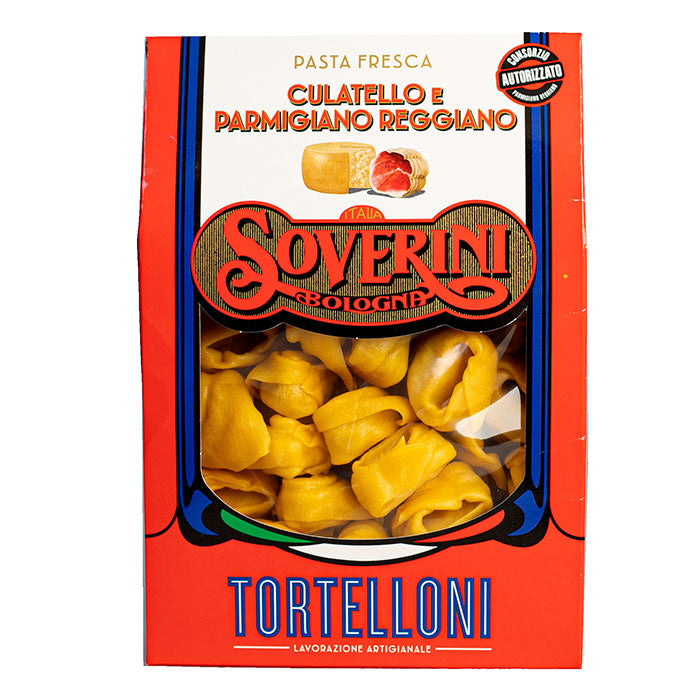 Tortelloni culatello e Parmigiano Soverini 250 g