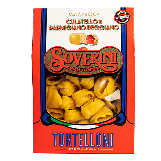 Tortelloni culatello e Parmigiano Soverini 250 g