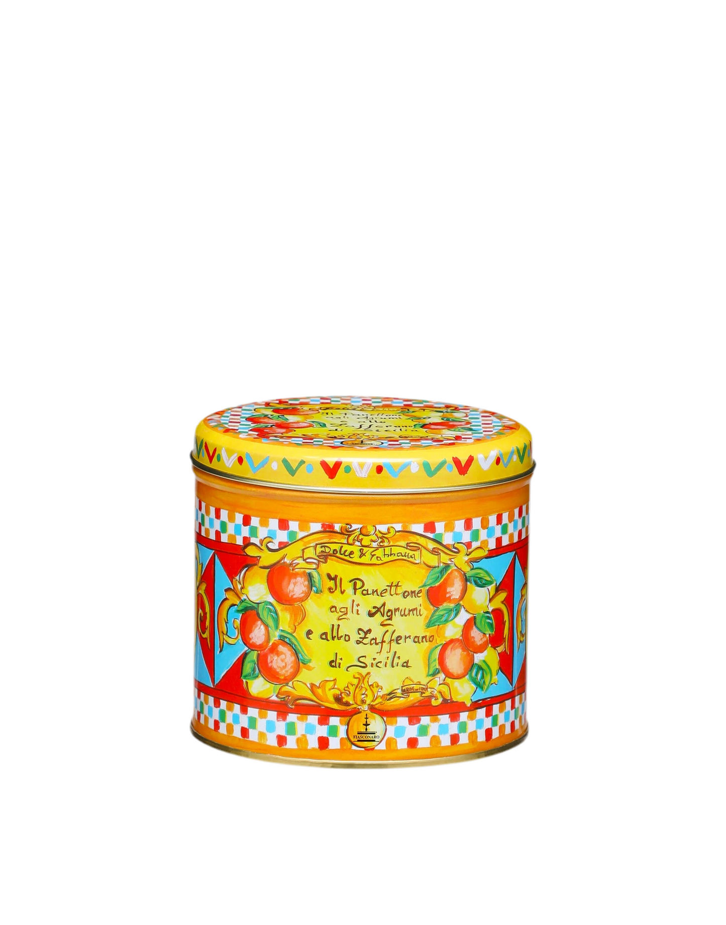 Panettone DOLCE&GABBANA Fiasconaro CÍTRICOS Y AZAFRÁN DE SICILIA 100 gr